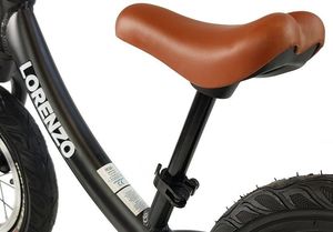 Rowerek biegowy Lorenzo Czarny 6