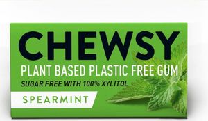 Chewsy Chewsy Guma do żucia z ksylitolem miętowa (10 szt.) - 15 g 1