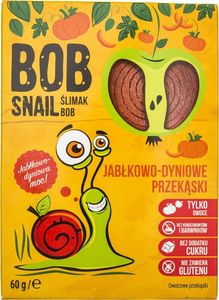 Bob Snail Bob Snail Przekąska jabłkowo-dyniowa bez dodatku cukru - 60 g 1