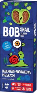 Bob Snail Bob Snail Przekąska jabłkowo-borówkowa bez dodatku cukru - 30 g 1