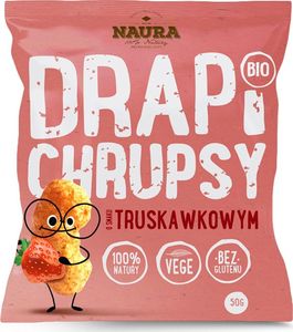 Naura Naura Drapi Chrupki o smaku truskawkowym - 50 g 1