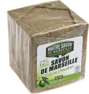 Maitre Savon De Marseille Mydło marsylskie oliwkowe 500 g 1