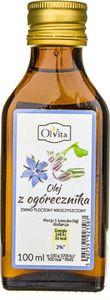 Olvita Olvita Olej z ogórecznika zimno tłoczony nieoczyszczony - 100 ml 1