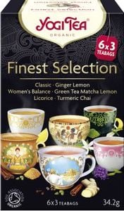 Yogi Tea Yogi Tea Finest Selection Mix herbatek - 18 saszetek 1