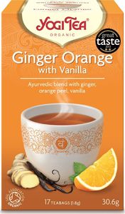 Yogi Tea Yogi Tea Ginger Orange Herbatka imbirowo-pomarańczowa z wanilią - 17 saszetek 1