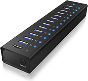 HUB USB Icy Box 13x USB-A 3.0 (IB-AC6113) 6