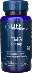 Life Extension Life Extension TMG (Trimetyloglicyna) 500 mg - 60 kapsułek 1