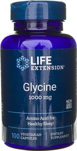 Life Extension Life Extension Glicyna 1000 mg - 100 kapsułek 1