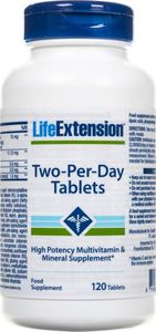 Life Extension Life Extension Two-Per-Day Tablets (Multiwitamina) - 120 tabletek 1