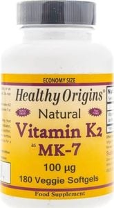 Healthy Origins Healthy Origins Witamina K2 MK-7 100 mcg - 180 kapsułek 1