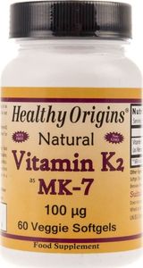 Healthy Origins Healthy Origins Witamina K2 MK-7 100 mcg - 60 kapsułek 1