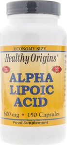 Healthy Origins Healthy Origins Kwas Alfa Liponowy (ALA) 600 mg - 150 kapsułek 1