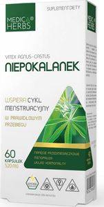 Medica Herbs Medica Herbs Niepokalanek 520 mg - 60 kapsułek 1
