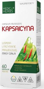 Medica Herbs Medica Herbs Kapsaicyna 10 mg - 60 kapsułek 1