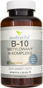 MEDVERITA Medverita B-10 metylowany B-kompleks - 120 kapsułek 1