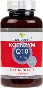 MEDVERITA Medverita Koenzym Q10 ubichinon 100 mg - 120 kapsułek 1