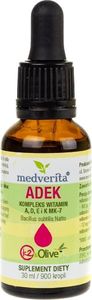 MEDVERITA Medverita ADEK kompleks witamin A, D, E i K MK-7 - 30 ml 1