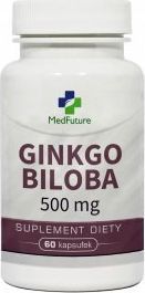 MedFuture Medfuture Ginkgo Biloba 500 mg - 60 kapsułek 1