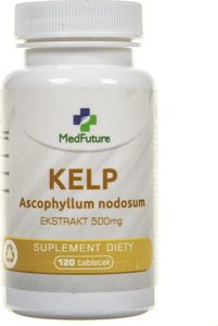 MedFuture MedFuture Kelp (Ascophyllum nodosum) 500 mg - 120 tabletek 1