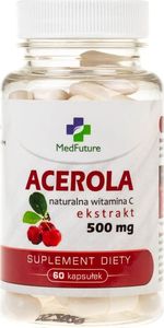 MedFuture MedFuture Acerola 500 mg - 60 kapsułek 1