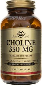 Solgar Solgar Cholina 350 mg - 100 kapsułek 1