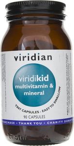 Viridian Viridian Viridikid dla dzieci witaminy i minerały - 90 kapsułek 1