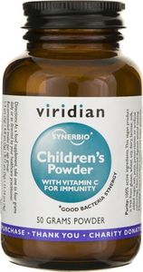 Viridian Viridian Synbiotyk dla dzieci z Witaminą C - 50 g 1