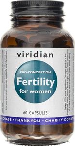 Viridian Viridian Fertility for women (płodność dla kobiet) - 60 kapsułek 1