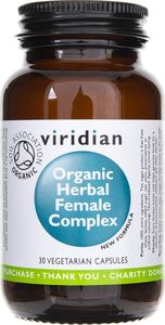 Viridian Viridian Ekologiczny Kompleks Ziół dla kobiet - 30 kapsułek 1