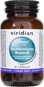 Viridian Viridian Synbiotyk Saccharomyces Boulardii - 30 kapsułek 1