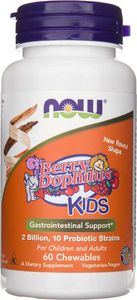 NOW Foods Now Foods BerryDophilus Kids - 60 tabletek 1