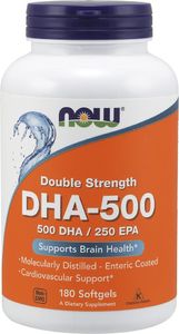 NOW Foods Now Foods DHA-500 / EPA-250 - 180 kapsułek 1