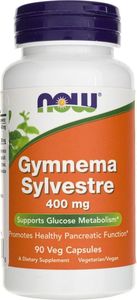 NOW Foods Now Foods Gymnema Sylvestre 400 mg - 90 kapsułek 1