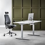 Biurko ECOabc Flexus Białe 160 cm x 80 cm 2