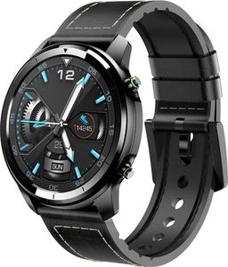 Smartwatch Aludra Smartwatch męski zegarek H15 monitor EKG ciśnienia krwi pulsometr OLED czarny 1