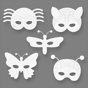Creativ Company Maski papierowe Owady 16 szt. 1