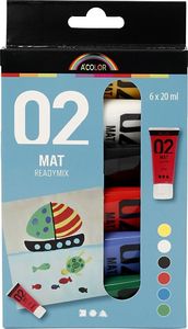 Creativ Company Zestaw farb akrylowych matowych 3