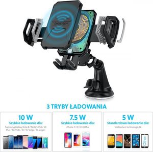 Choetech Uchwyt zaciskowy do samochodu T521-S 2