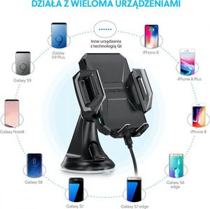 Choetech Uchwyt zaciskowy do samochodu T521-S 3