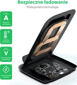 Ładowarka Choetech T555-F Indukcyjna 2 A (T555-F BLACK) 4