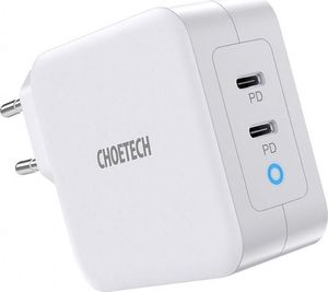 Ładowarka Choetech PD6008 2x USB-C 3 A (PD6008 WHITE) 1
