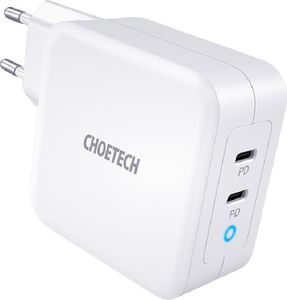 Ładowarka Choetech PD6008 2x USB-C 3 A (PD6008 WHITE) 4