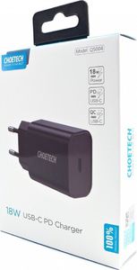 Ładowarka Choetech Q5004 1x USB-C 3 A (Q5004 BLACK) 6