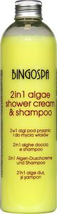 BingoSpa 2w1 algi pod prysznic i do mycia włosów 1