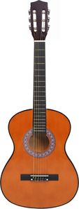 vidaXL Gitara klasyczna dla początkujących, 3/4 (36), lipa 2