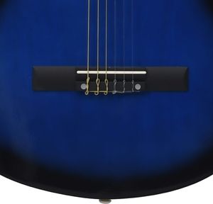 vidaXL Gitara klasyczna dla początkujących, 4/4, 39, drewno lipowe 6