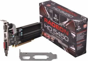 Karta graficzna XFX Radeon HD5450 Silent Low Profile 1GB DDR3 64bit HDMI DVI VGA (HD-545X-ZNH2) 1