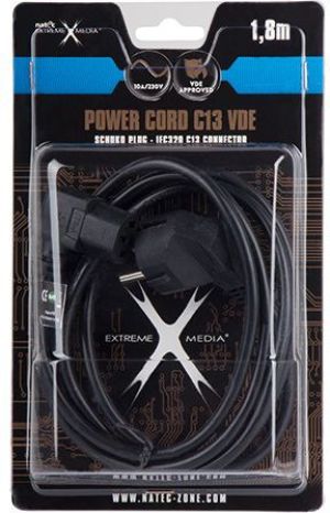 Kabel zasilający Natec IEC 320 C13, 1.8M (BLISTER) (NKA-0653) 2