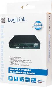 Czytnik LogiLink USB 2.0 Intern (CR0012) 2