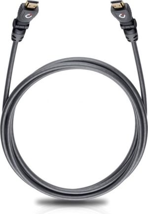 Kabel Oehlbach HDMI - HDMI 2.2m czarny (D1C42468) 1